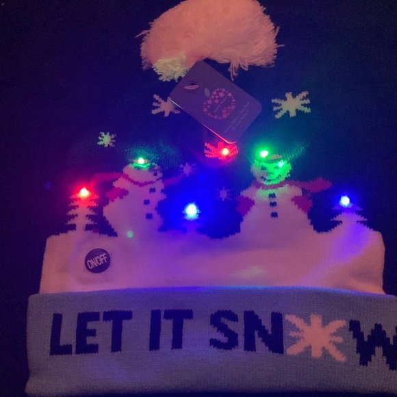 Light up holiday beanie - Picture 2 of 2